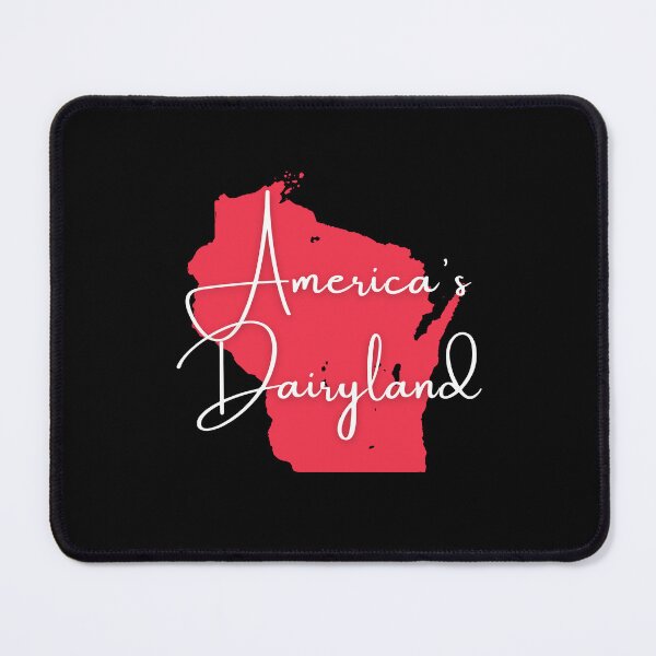 Item preview, Wisconsin | America's Dairyland | State Nicknames Series designed and sold by SaltyLass.