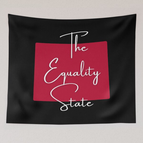 Item preview, Wyoming | The Equality State | State Nicknames Series designed and sold by SaltyLass.