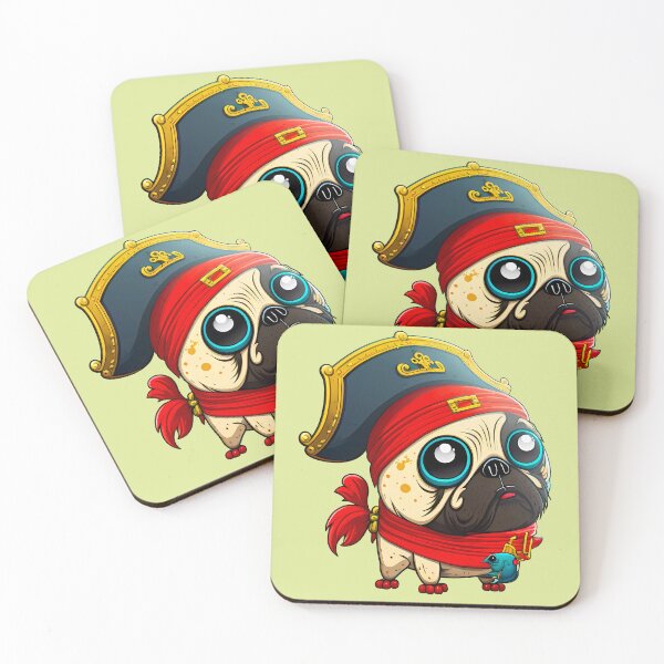 Item preview, Pug Pirates In Space 10 designed and sold by TheSillySartor.