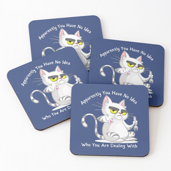 Item preview, Apparently, You have no idea who you are dealing with sarcastic generation Z and cat lovers with attitude. designed and sold by tranquilbeach.