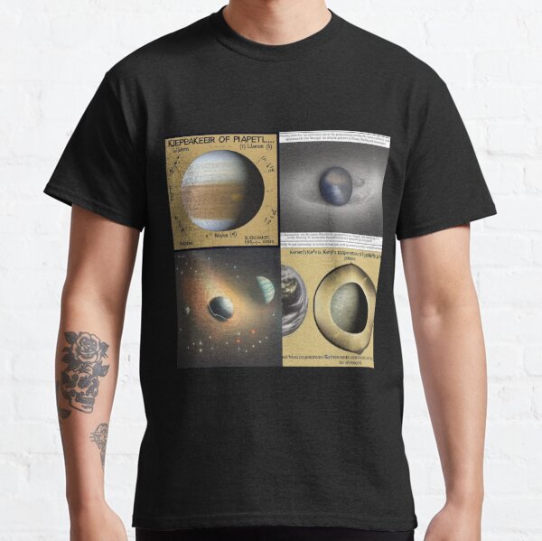 Kepler's laws of planetary motion Classic T-Shirt