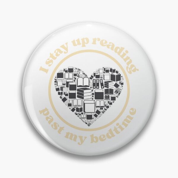 Item preview, I Stay Up Reading Past My Bedtime designed and sold by TheEarthyElf.