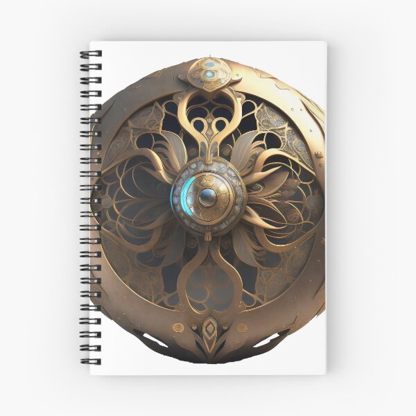 Item preview, Futuristic Art Nouveau Golden Puzzle Object designed and sold by entwithanaxe.