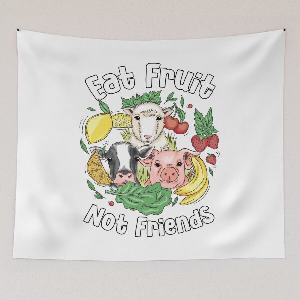 Item preview, Eat Fruit Not Friends designed and sold by jie lin.