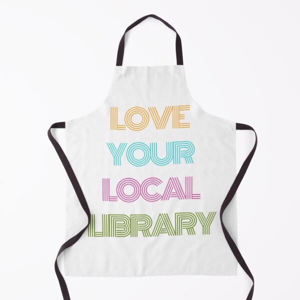 Item preview, Retro Love Your Local Library designed and sold by TheEarthyElf.