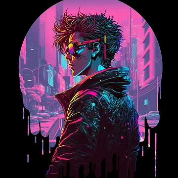Artwork thumbnail, Cyberpunk Rider by ezps