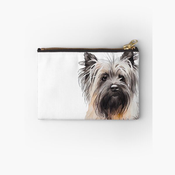 Artikelvorschau, Watercolor Painting of Skye Terrier Small Dog Breed entworfen und verkauft von Nalaxation.