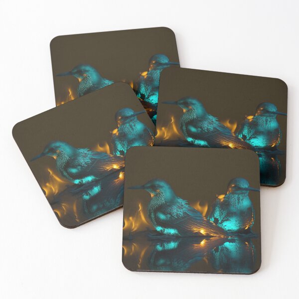 Item preview, Bioluminescent Birds designed and sold by Solace Sparkles.