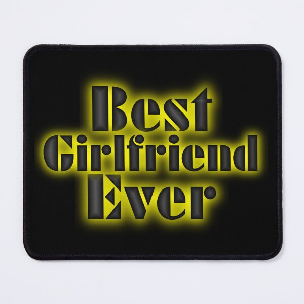 Item preview, Best Girlfriend Ever - Yellow Glow Style designed and sold by ImgByLili.