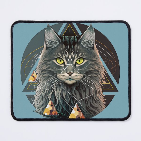 Item preview, Leo The Mystical Cat designed and sold by VintageVirtual.