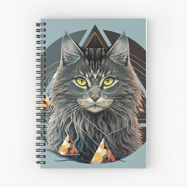 Item preview, Leo The Mystical Cat designed and sold by VintageVirtual.