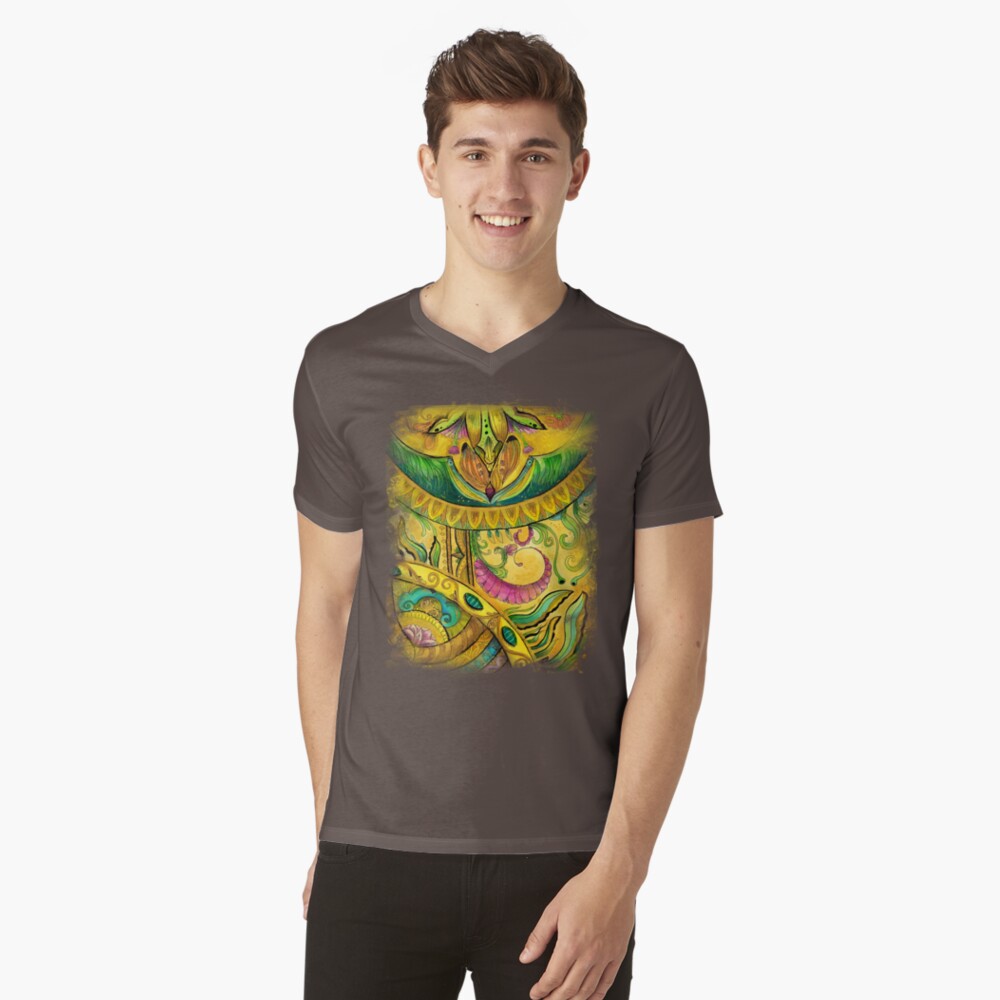 Baroque Organic V-Neck T-Shirt