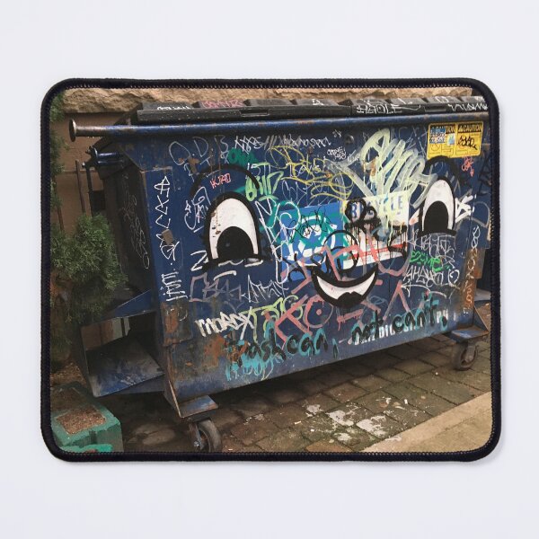Item preview, art trash garbage dumpster recyled reuse talktrash : ) designed and sold by aimforpeace.