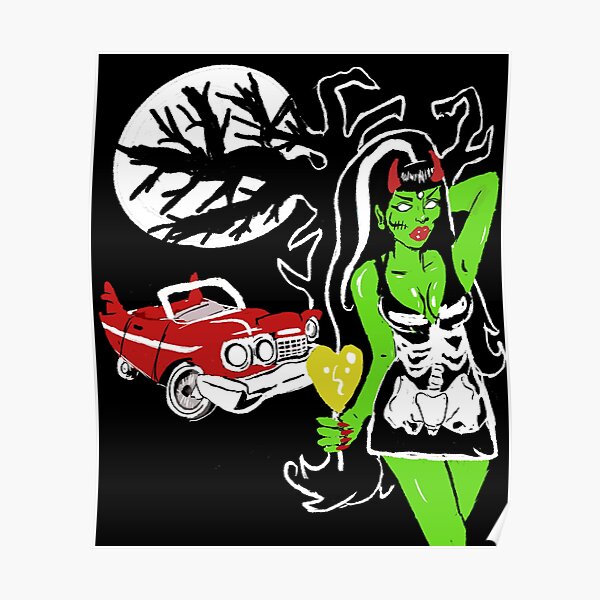 Sexy Pinup Tumblr - Hot Rod Pinup Posters for Sale | Redbubble