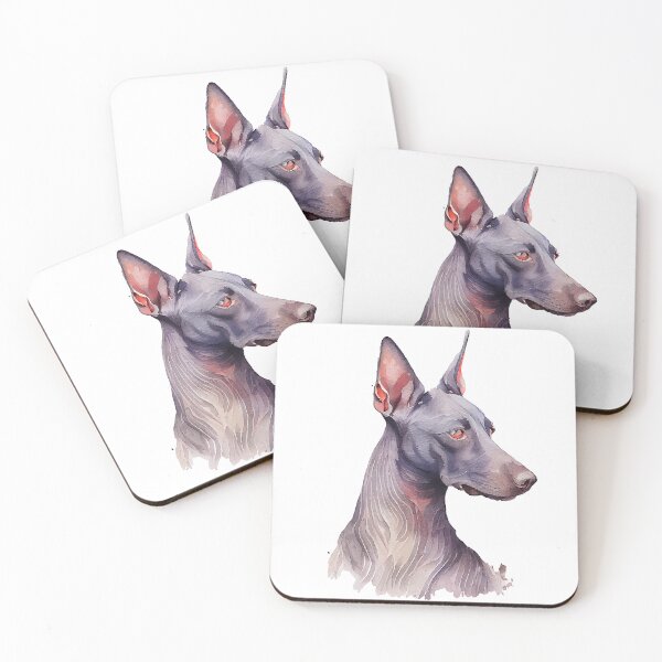 Artikelvorschau, Watercolor Painting of Xoloitzcuintli Small Dog Breed entworfen und verkauft von Nalaxation.