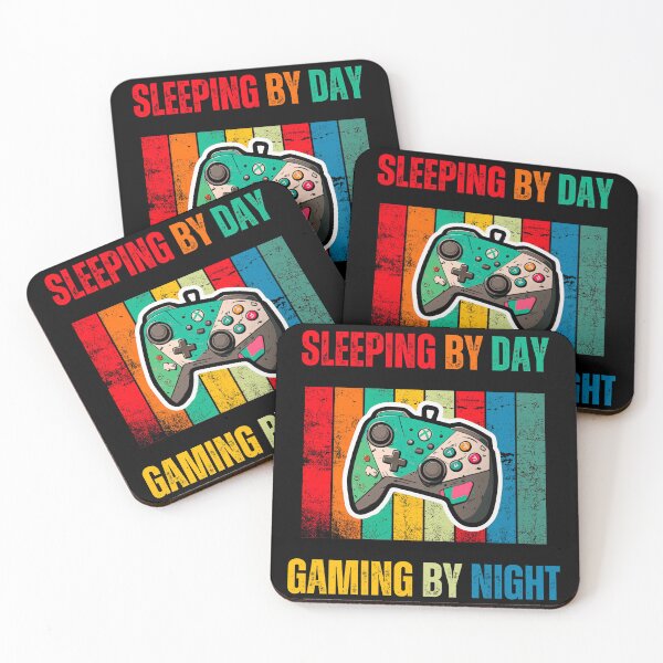 Aperçu de l'œuvre Sleeping By Day Gaming By Night créée et vendue par JOLI Design.