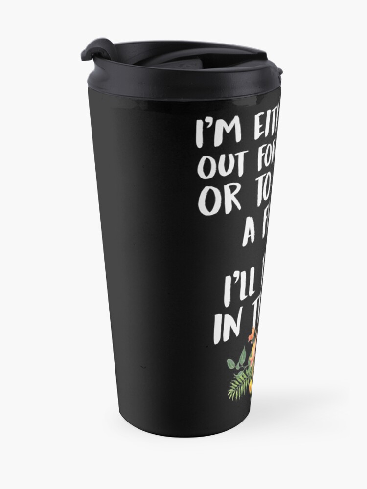 Alternate view of Ice Cream Or A Felony Travel Mug