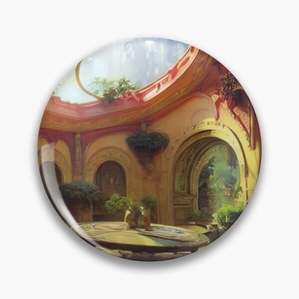 Item preview, Parnassus Round Cozy House Palace Interior designed and sold by entwithanaxe.