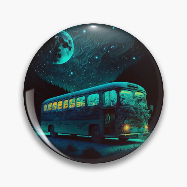 Item preview, Bioluminescent Bus designed and sold by Solace Sparkles.