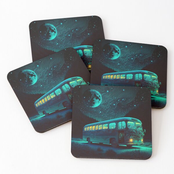 Item preview, Bioluminescent Bus designed and sold by Solace Sparkles.