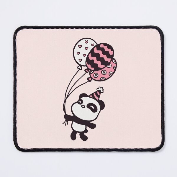 Item preview, Cute Little Panda With Balloons designed and sold by rustydoodle.