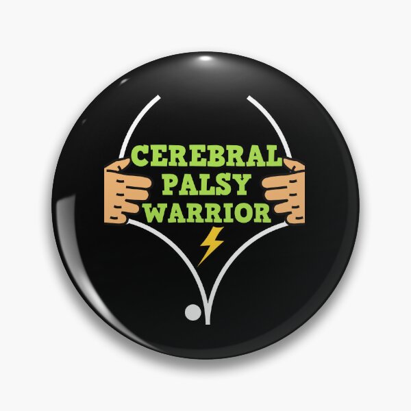 Item preview, Guerrero con parálisis cerebral Conciencia de la parálisis cerebral Héroe CP designed and sold by MacAndMoose.