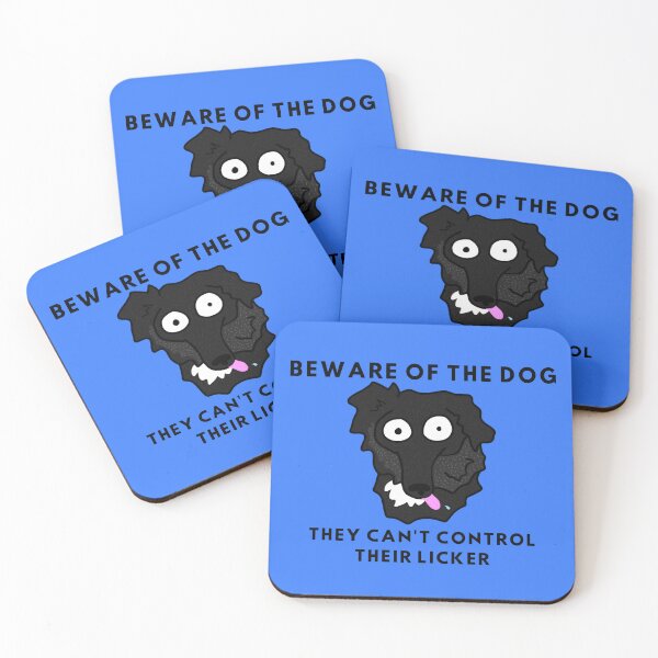 Item preview, Beware Of The Dog (Baddog Portrait) designed and sold by BuckWildDesigns.