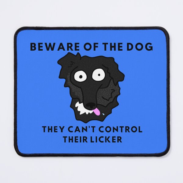 Item preview, Beware Of The Dog (Baddog Portrait) designed and sold by BuckWildDesigns.