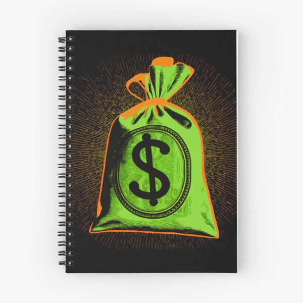 Item preview, Brand New Money Bag with Tangerine outline designed and sold by Tanis-Tweedale.