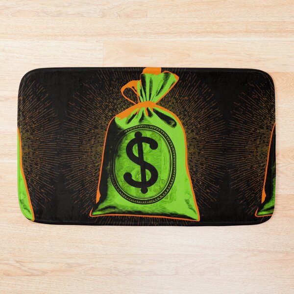 Item preview, Brand New Money Bag with Tangerine outline designed and sold by Tanis-Tweedale.