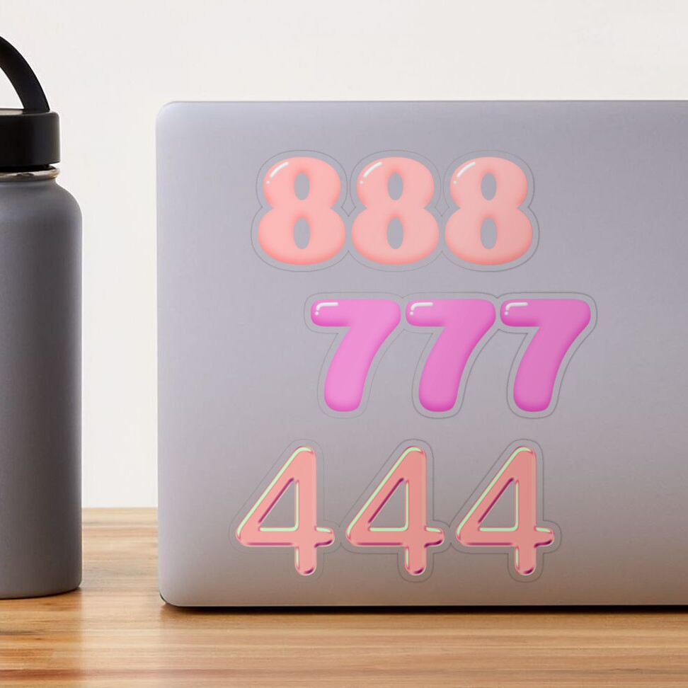 Angel Number Pack 888 777 444