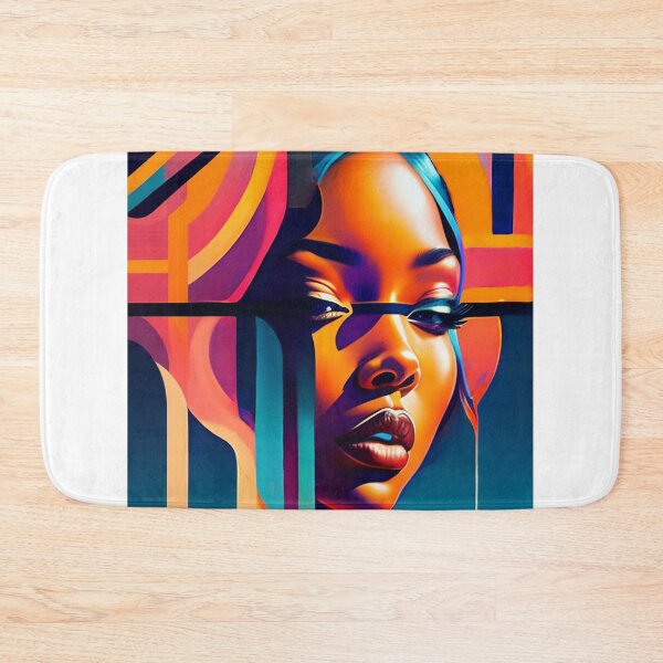 Item preview, Afro abstract modern art designed and sold by CyberArtsy.