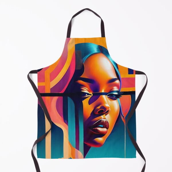 Item preview, Afro abstract modern art designed and sold by CyberArtsy.