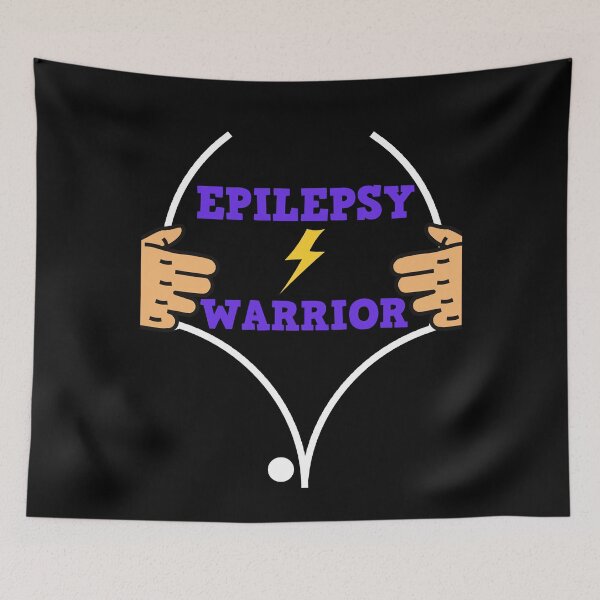 Item preview, Epilepsy Warrior Epilepsy Awareness Epileptic Brain designed and sold by MacAndMoose.