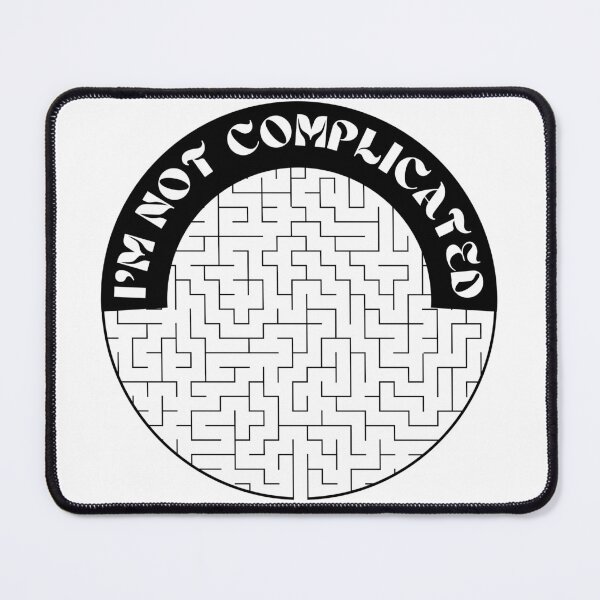 Item preview, I'm not complicated designed and sold by Niqueeve.