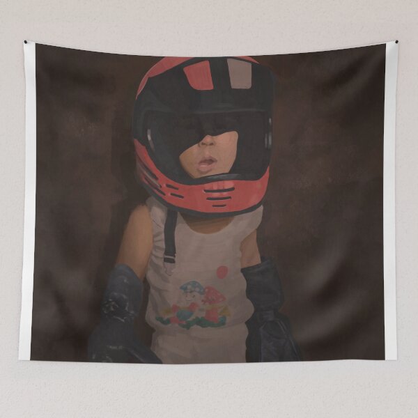 Item preview, the boy in the helmet designed and sold by Yuri Mattos.