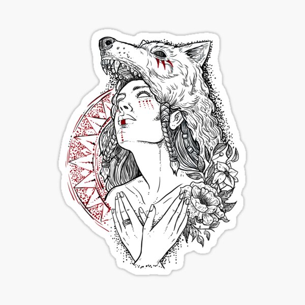Item preview, Wolf priestess designed and sold by BlackForge.