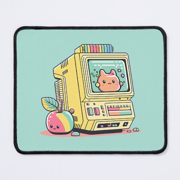 Item preview, AI Chat Bot Advance Geeky Cute Computer AI Technology Retro Rainbow designed and sold by ultra-cute.