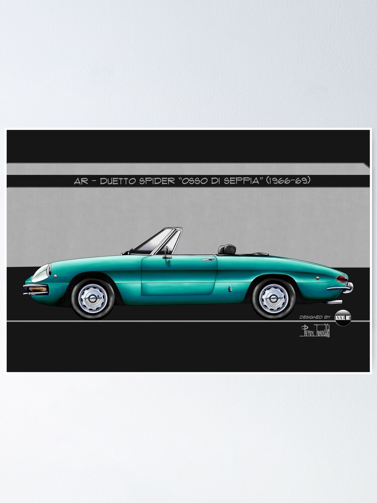 Azaziel Original Series Drawing of AR Duetto Spider Osso di