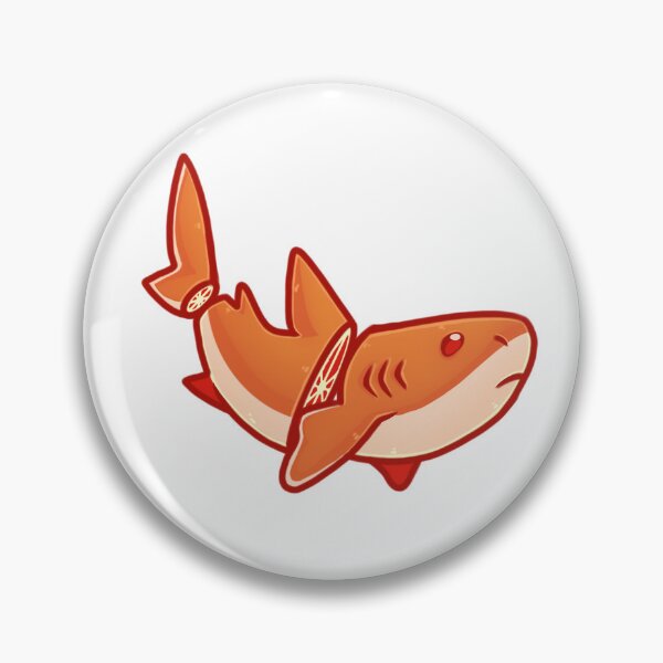 Item preview, Grapefruit Shark 2 designed and sold by Claire Bonnet.