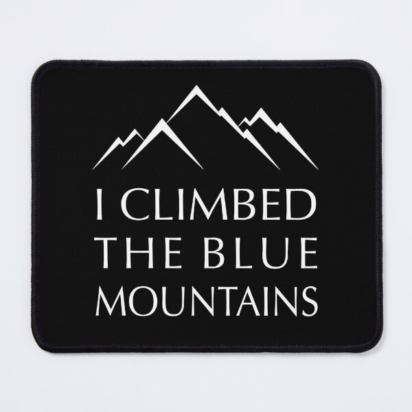 Item preview, I Climbed The Blue Mountains designed and sold by GarbageGoose.