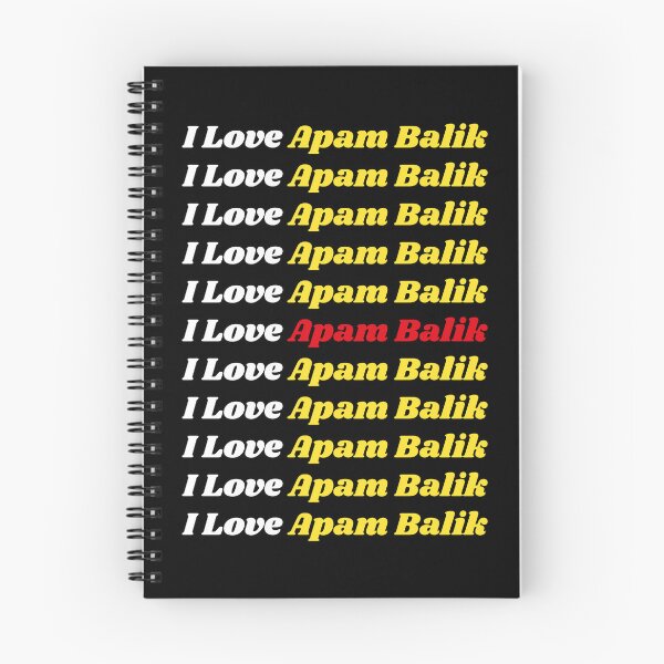 Item preview, 'I Love Apam Balik' Malay Cuisine - Delicious Food Text Based Design designed and sold by Ridiculam Toga.