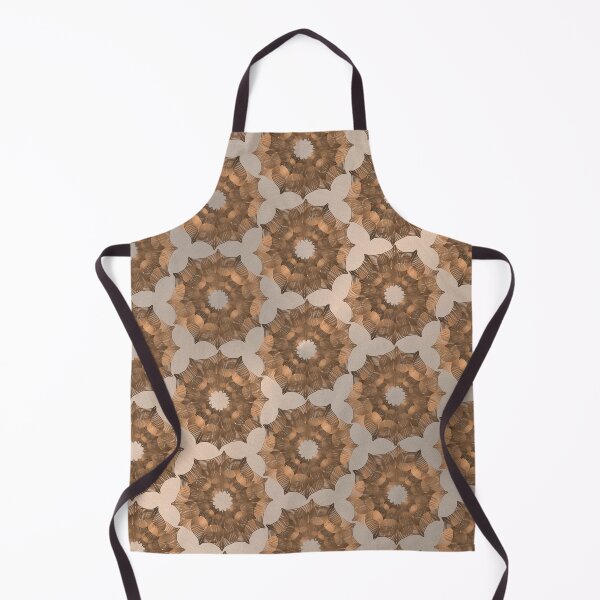 Item preview, Geometric Floral in Copper designed and sold by DogLifeCo.