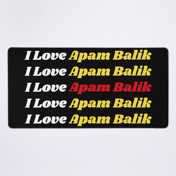 Item preview, 'I Love Apam Balik' Malay Cuisine - Delicious Food Text Based Design designed and sold by Ridiculam Toga.