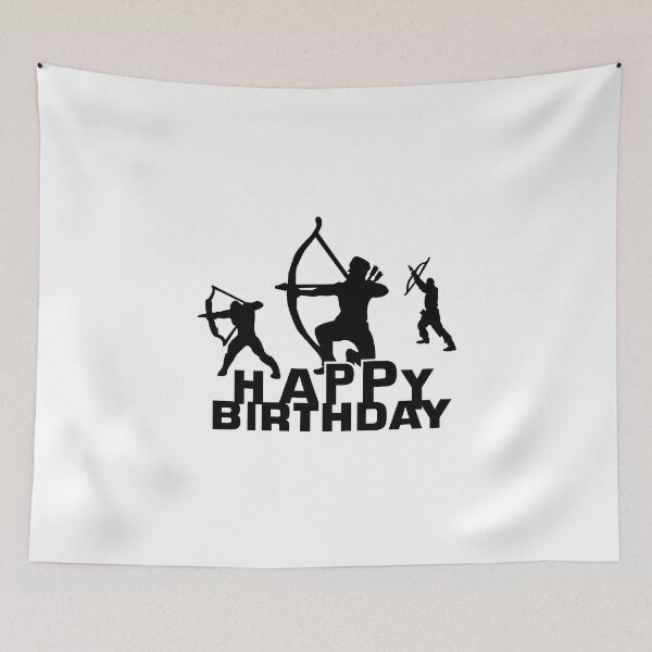 Item preview, Birthday T-Shirt, Happy Birthday T-shirt, archer and arrow theme, Birthday Gift, Design for Man and Ladies ,Boy and Girl ,Classic T-Shirt Gift designed and sold by sixday 7day.