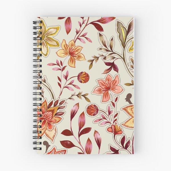 Item preview, flourishes ornamental ornate print floral tile designed and sold by Enhance  Imagination.