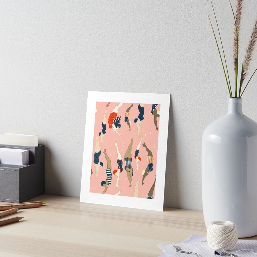Item preview, Art Board Print designed and sold by ceciliagranata.