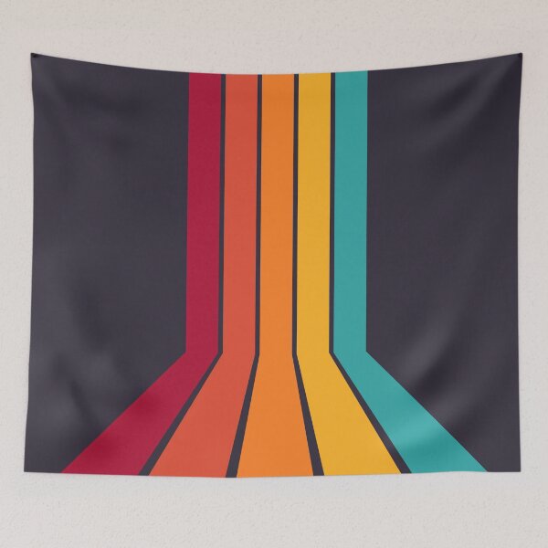 Item preview, 70s Vintage Retro Stripes designed and sold by GrizzlyMountain.