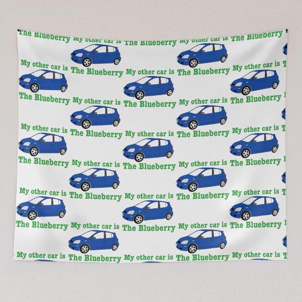 Item preview, My Other Car Is the Blueberry Psych Shawn Spencer   designed and sold by ZinaidaLebedeva.