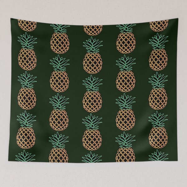 Item preview, Neon Psych TV Show Pineapple  designed and sold by ZinaidaLebedeva.
